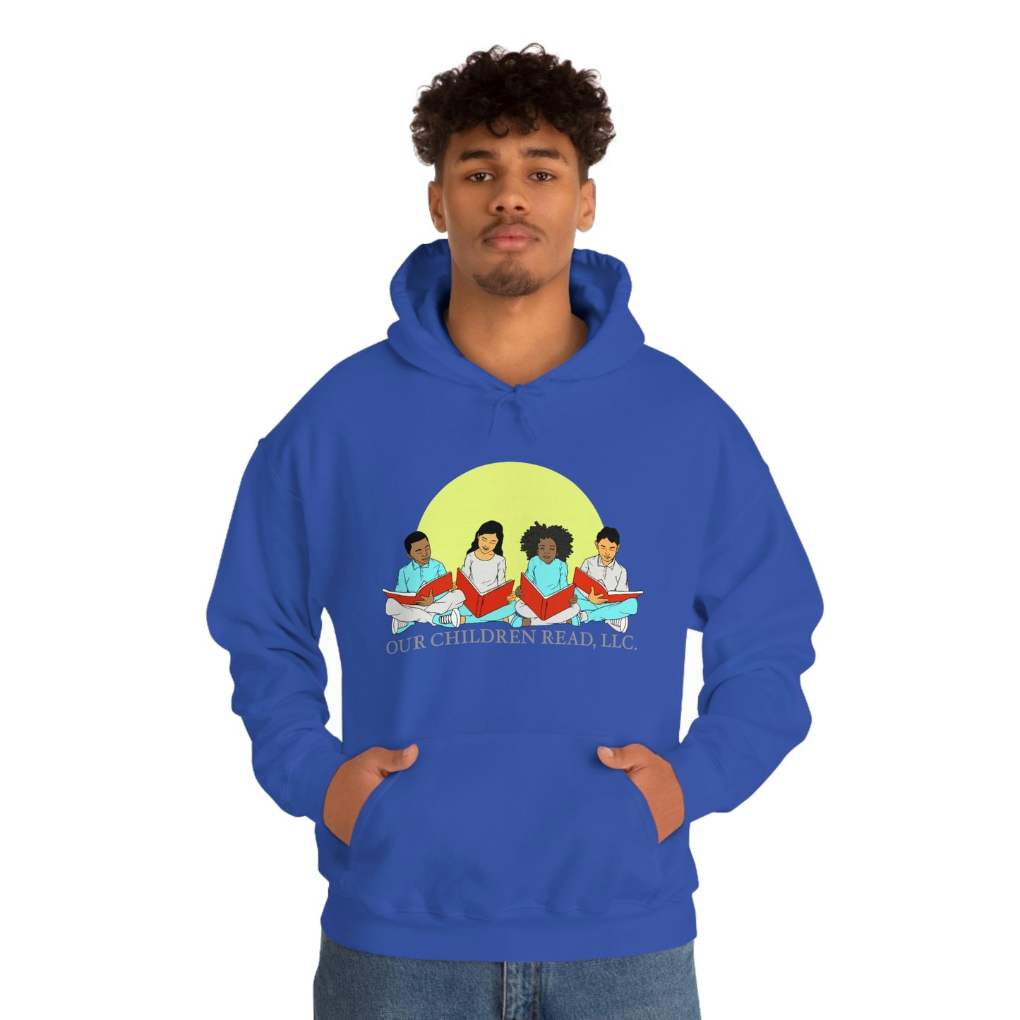 Our Children Read Unisex Heavy Blend™ Hooded Sweatshirt