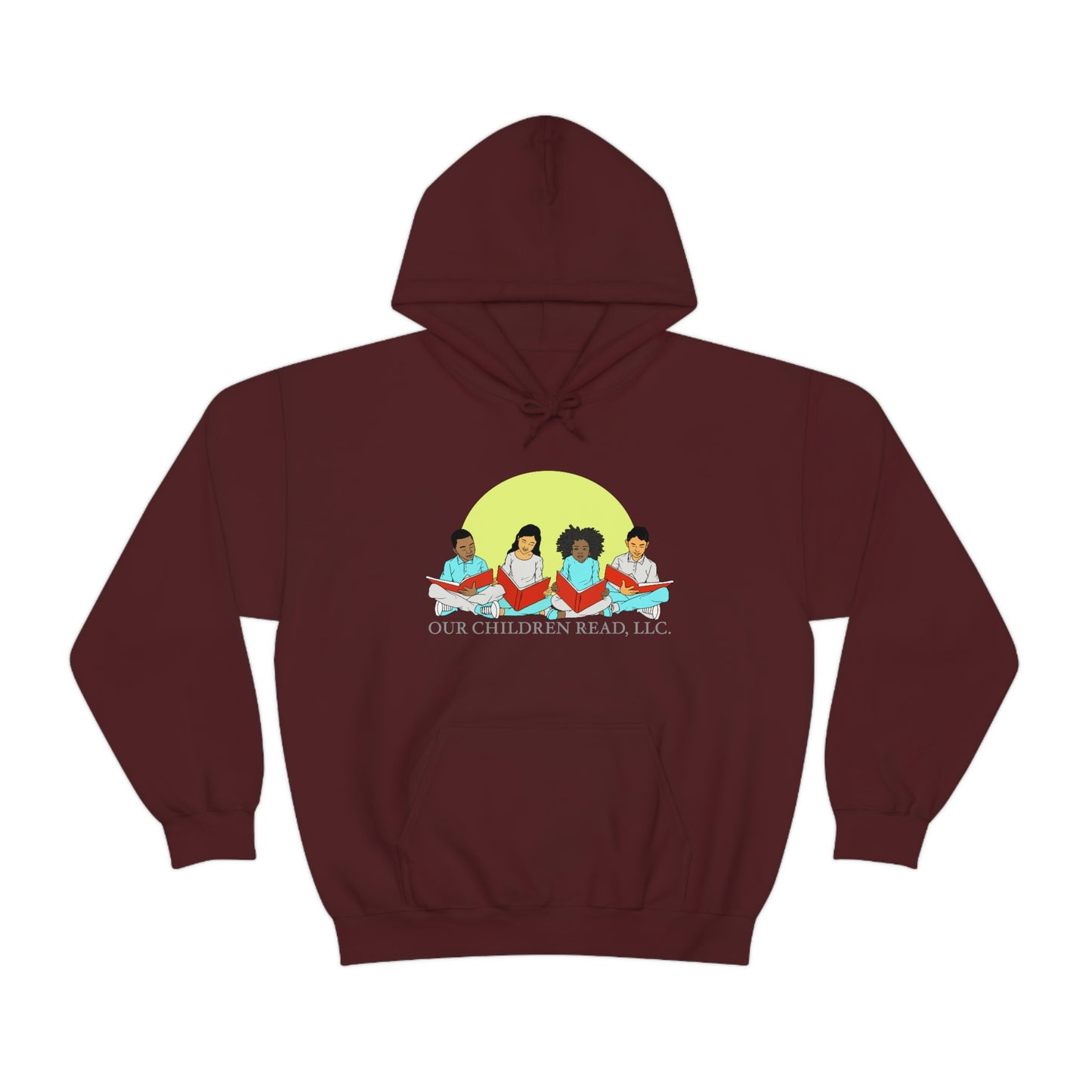 Our Children Read Unisex Heavy Blend™ Hooded Sweatshirt
