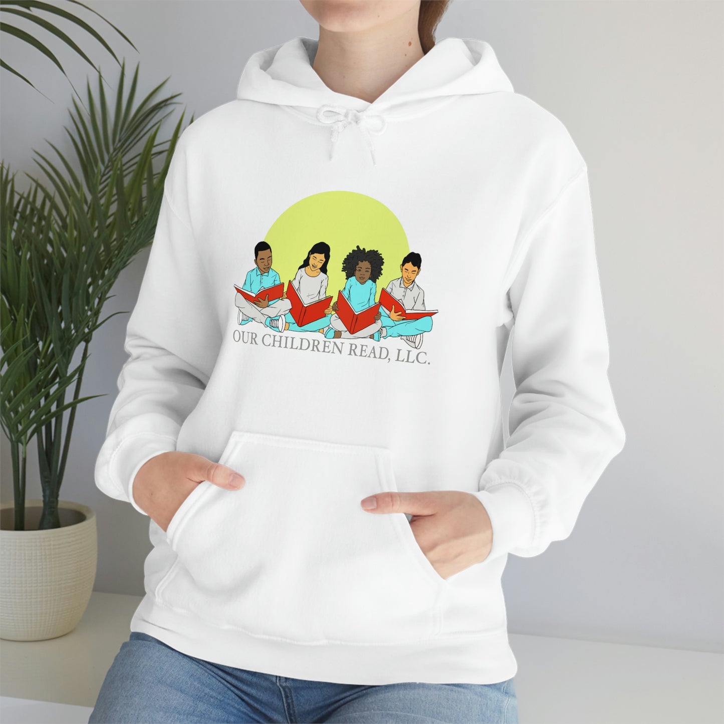 Our Children Read Unisex Heavy Blend™ Hooded Sweatshirt