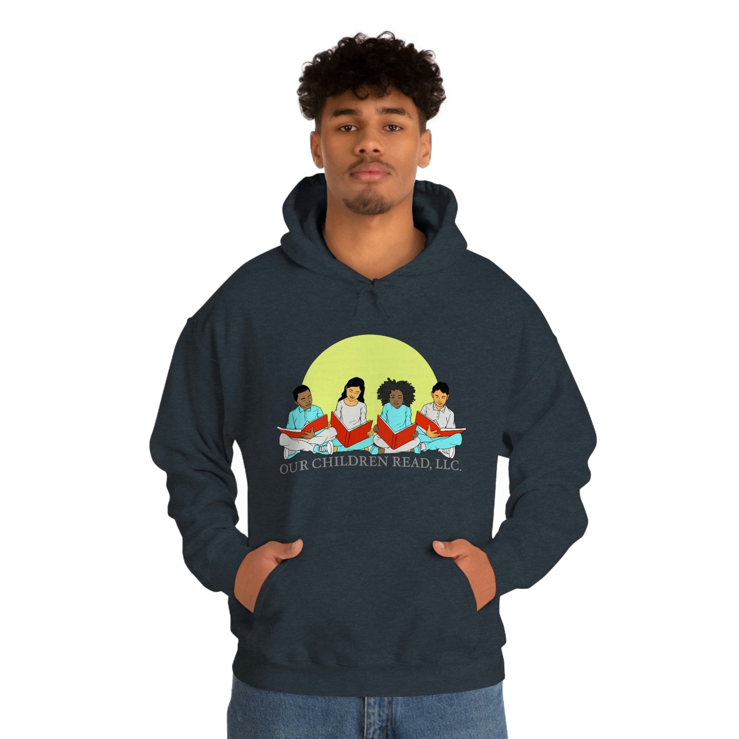 Our Children Read Unisex Heavy Blend™ Hooded Sweatshirt