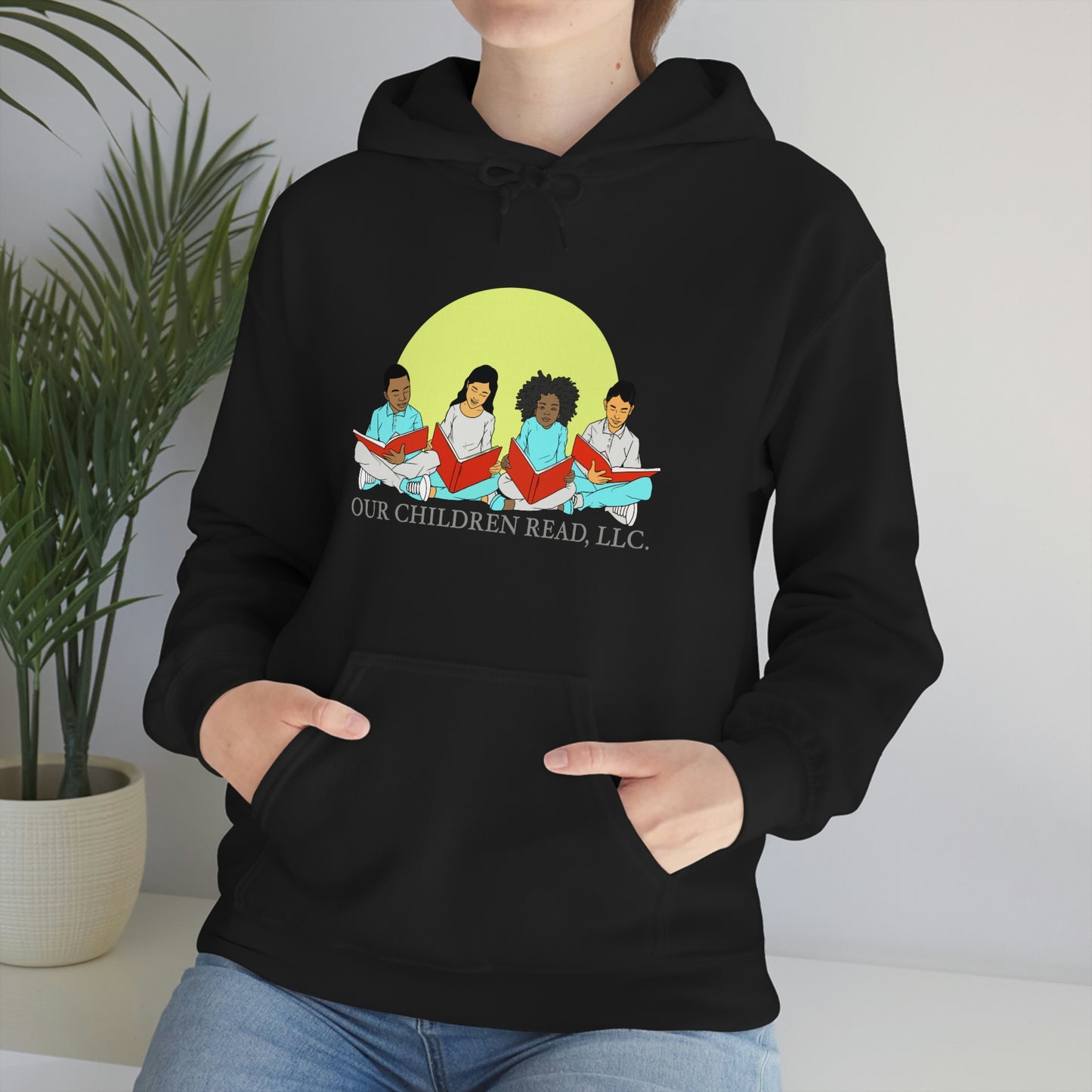 Our Children Read Unisex Heavy Blend™ Hooded Sweatshirt