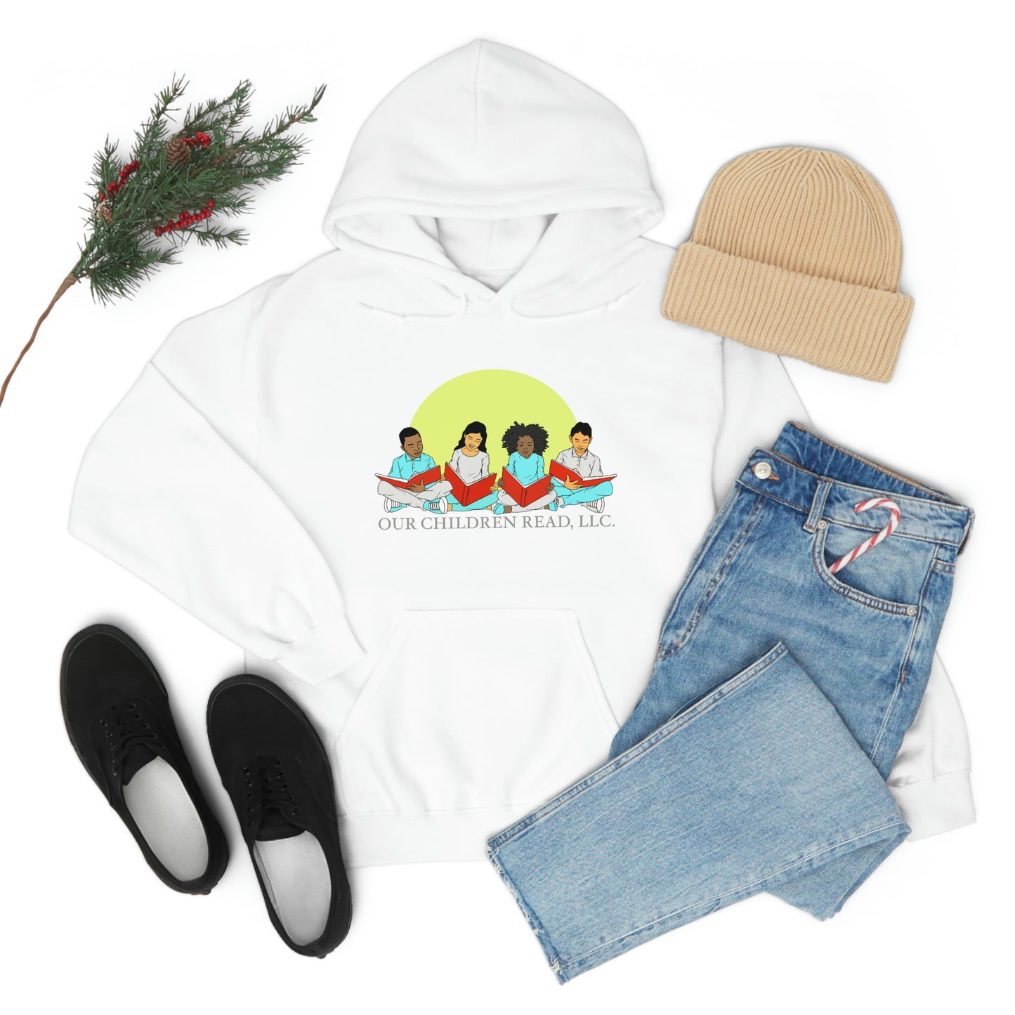 Our Children Read Unisex Heavy Blend™ Hooded Sweatshirt