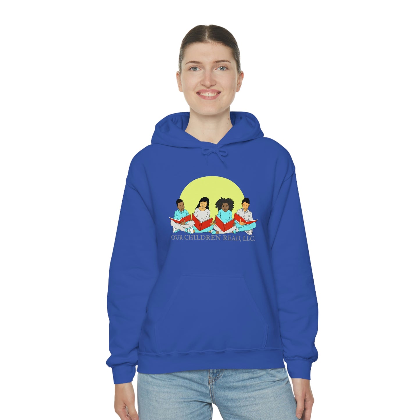 Our Children Read Unisex Heavy Blend™ Hooded Sweatshirt