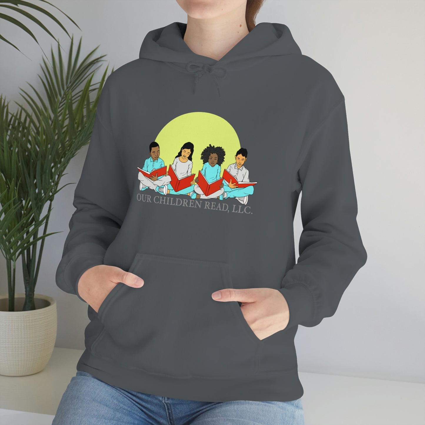 Our Children Read Unisex Heavy Blend™ Hooded Sweatshirt