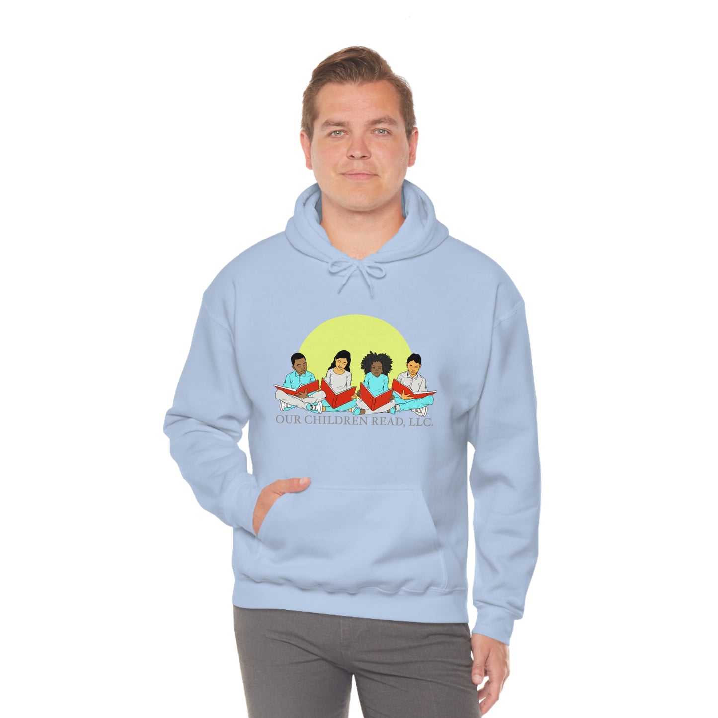 Our Children Read Unisex Heavy Blend™ Hooded Sweatshirt