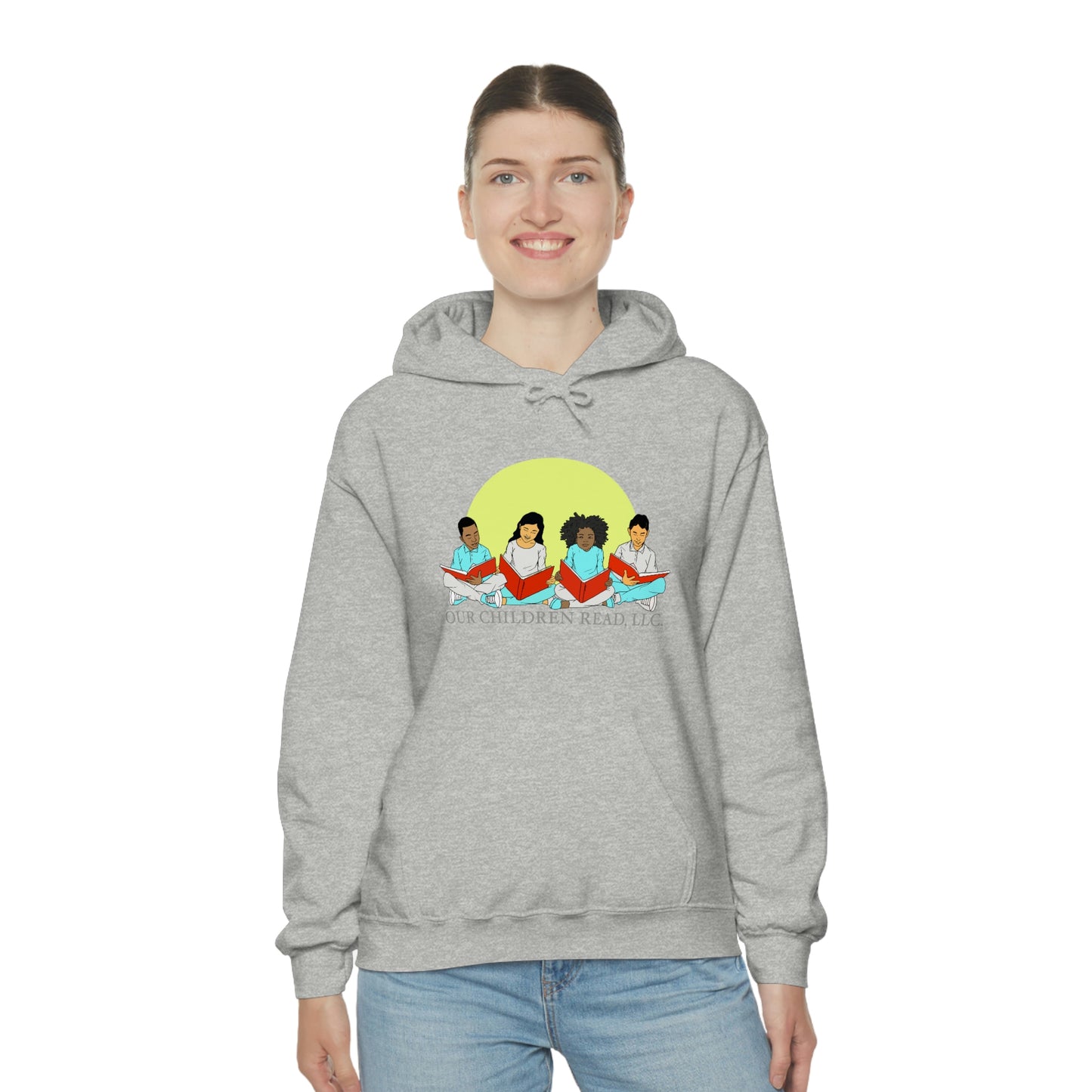 Our Children Read Unisex Heavy Blend™ Hooded Sweatshirt