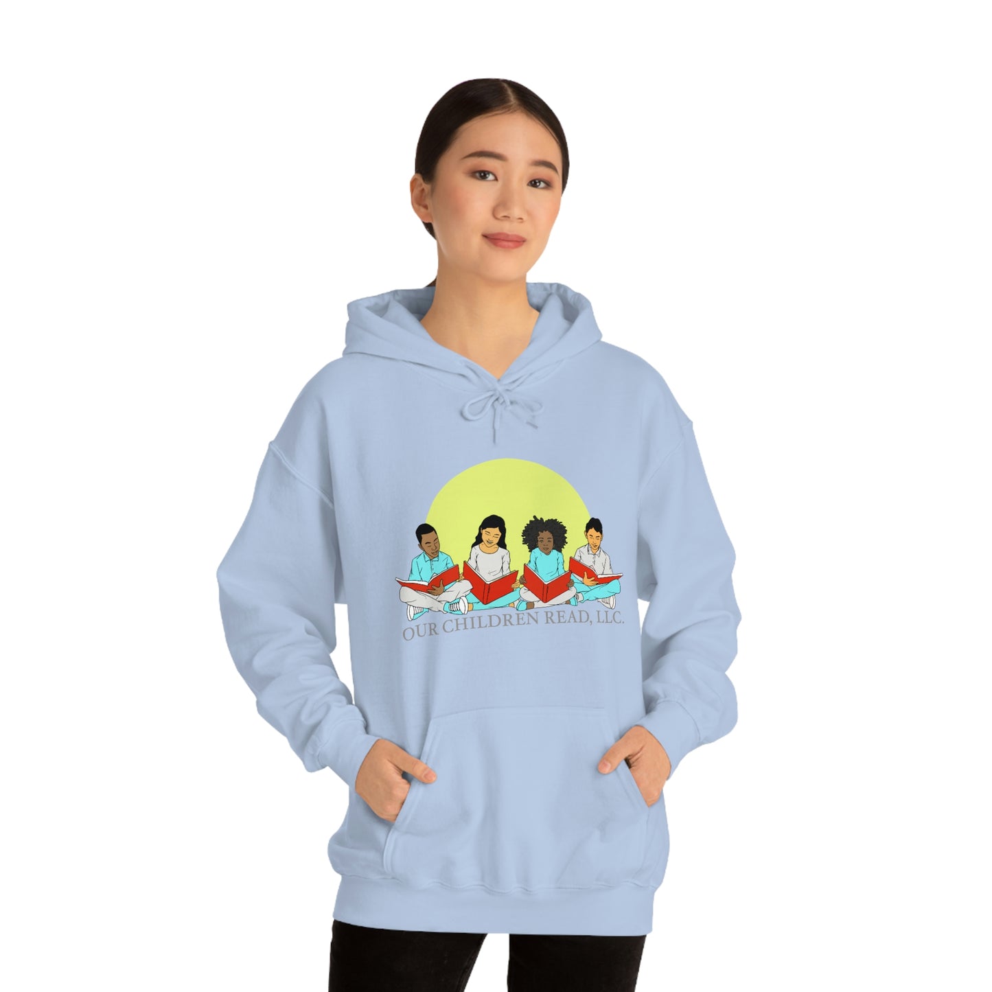 Our Children Read Unisex Heavy Blend™ Hooded Sweatshirt