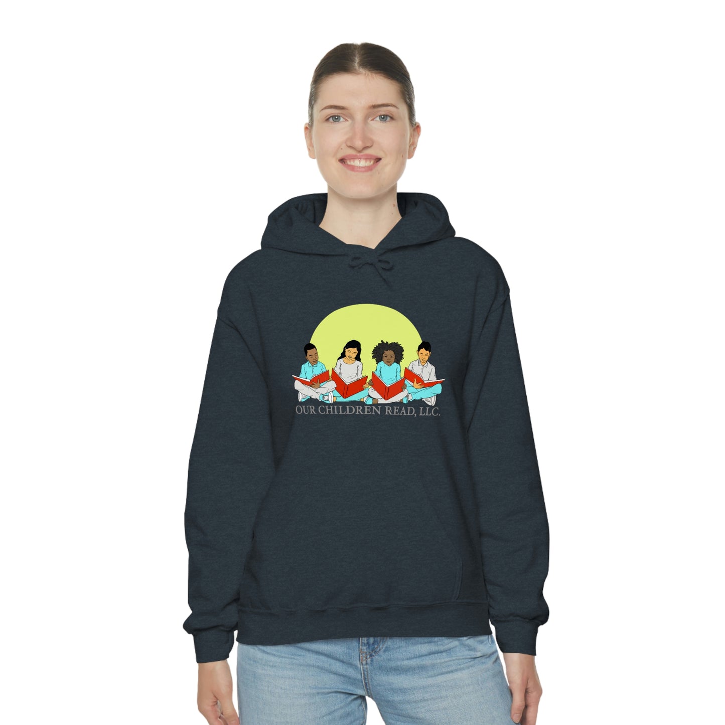 Our Children Read Unisex Heavy Blend™ Hooded Sweatshirt