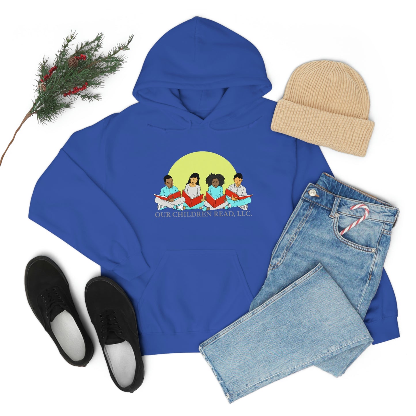 Our Children Read Unisex Heavy Blend™ Hooded Sweatshirt