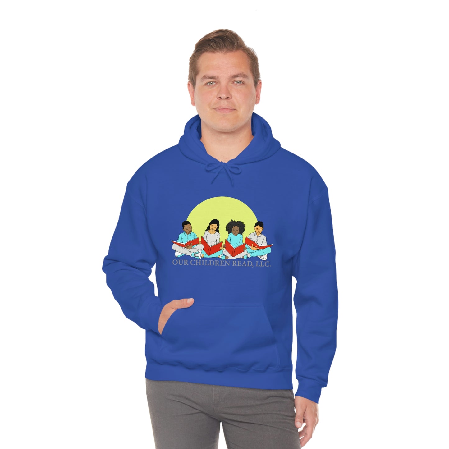 Our Children Read Unisex Heavy Blend™ Hooded Sweatshirt