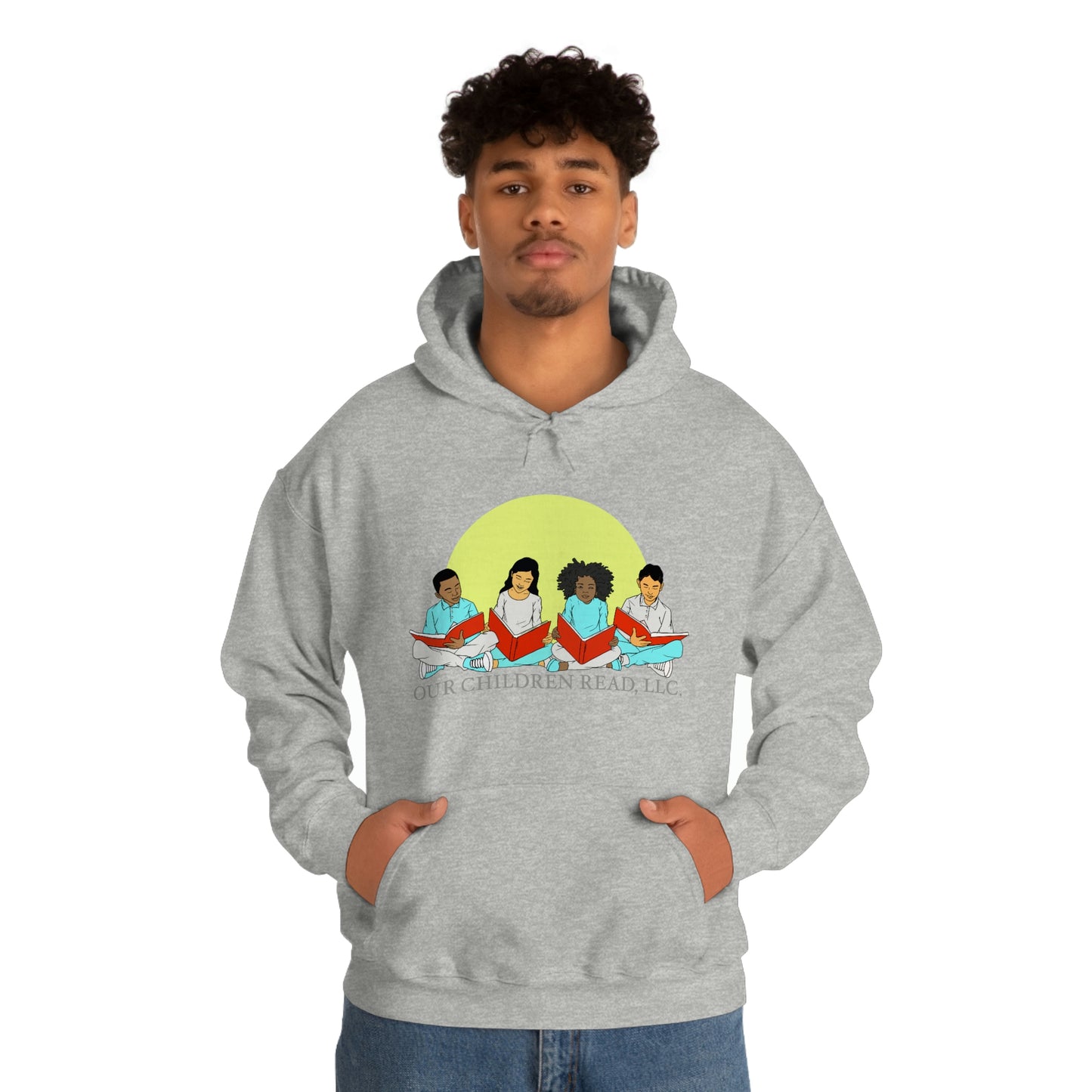 Our Children Read Unisex Heavy Blend™ Hooded Sweatshirt