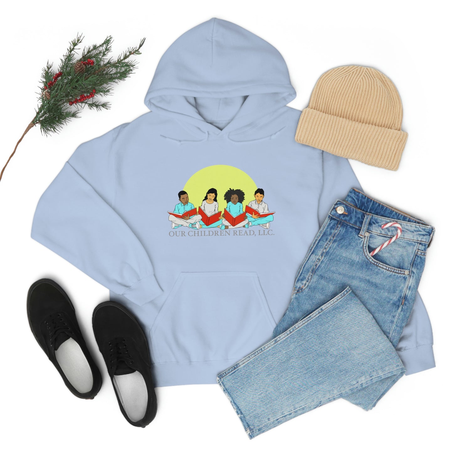 Our Children Read Unisex Heavy Blend™ Hooded Sweatshirt
