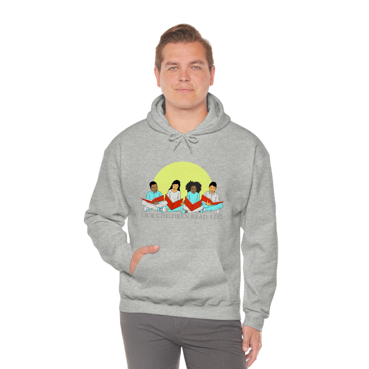 Our Children Read Unisex Heavy Blend™ Hooded Sweatshirt