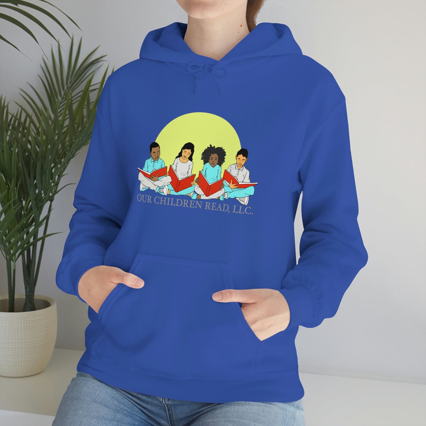 Our Children Read Unisex Heavy Blend™ Hooded Sweatshirt