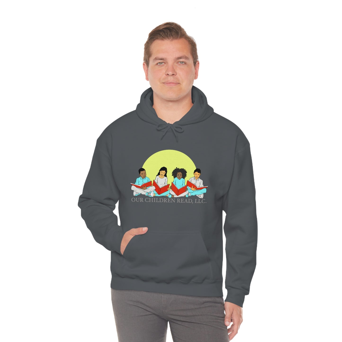 Our Children Read Unisex Heavy Blend™ Hooded Sweatshirt