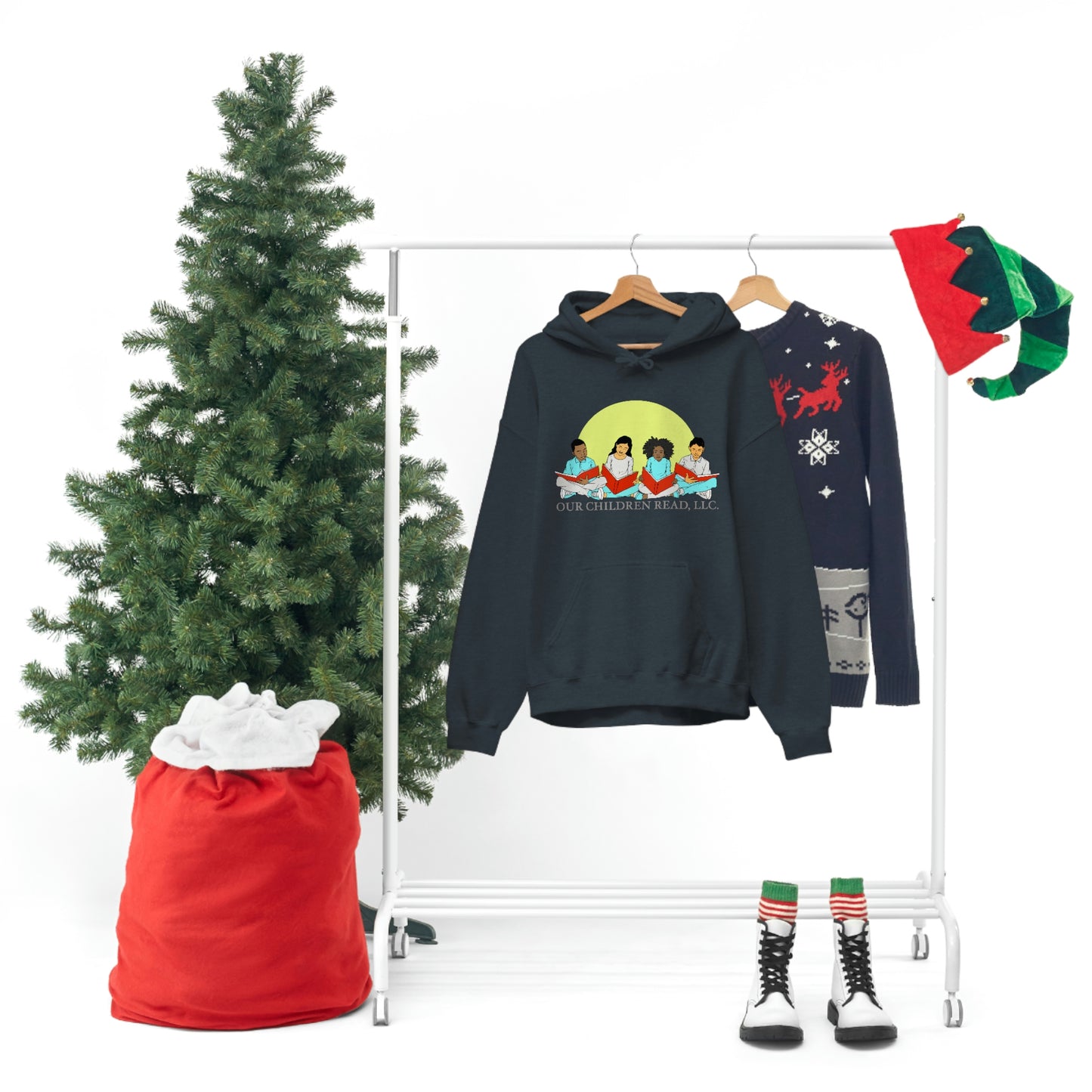 Our Children Read Unisex Heavy Blend™ Hooded Sweatshirt