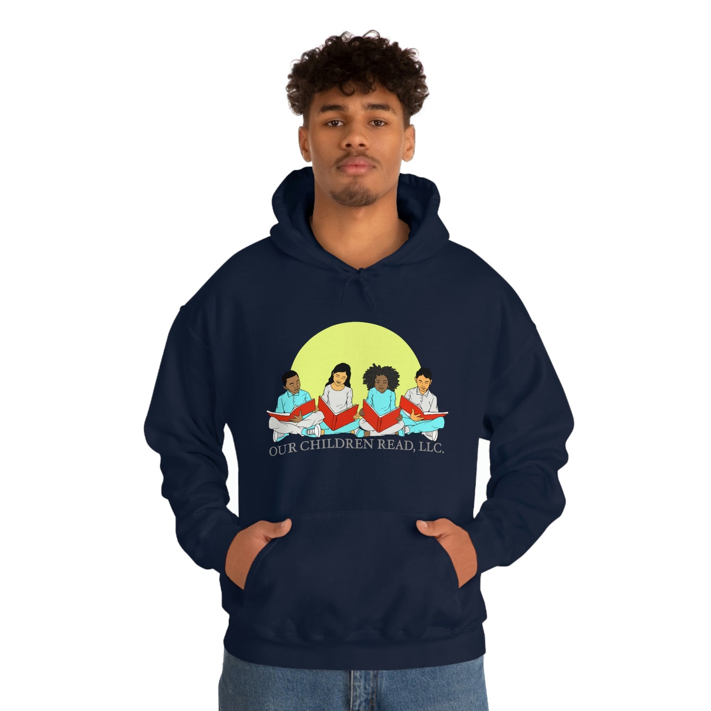 Our Children Read Unisex Heavy Blend™ Hooded Sweatshirt