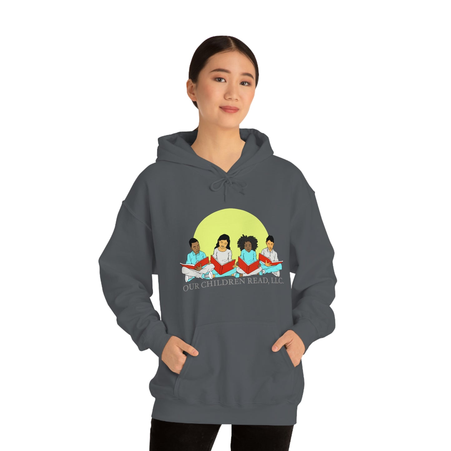 Our Children Read Unisex Heavy Blend™ Hooded Sweatshirt