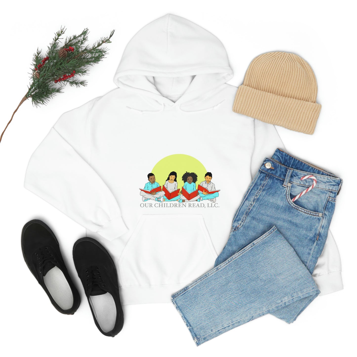 Our Children Read Unisex Heavy Blend™ Hooded Sweatshirt