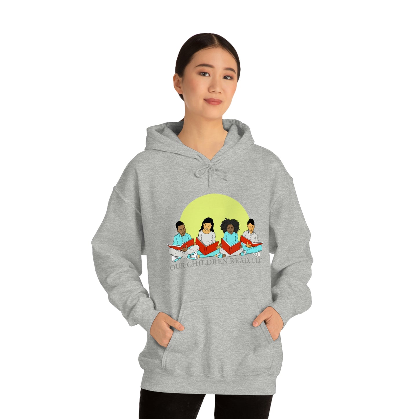 Our Children Read Unisex Heavy Blend™ Hooded Sweatshirt