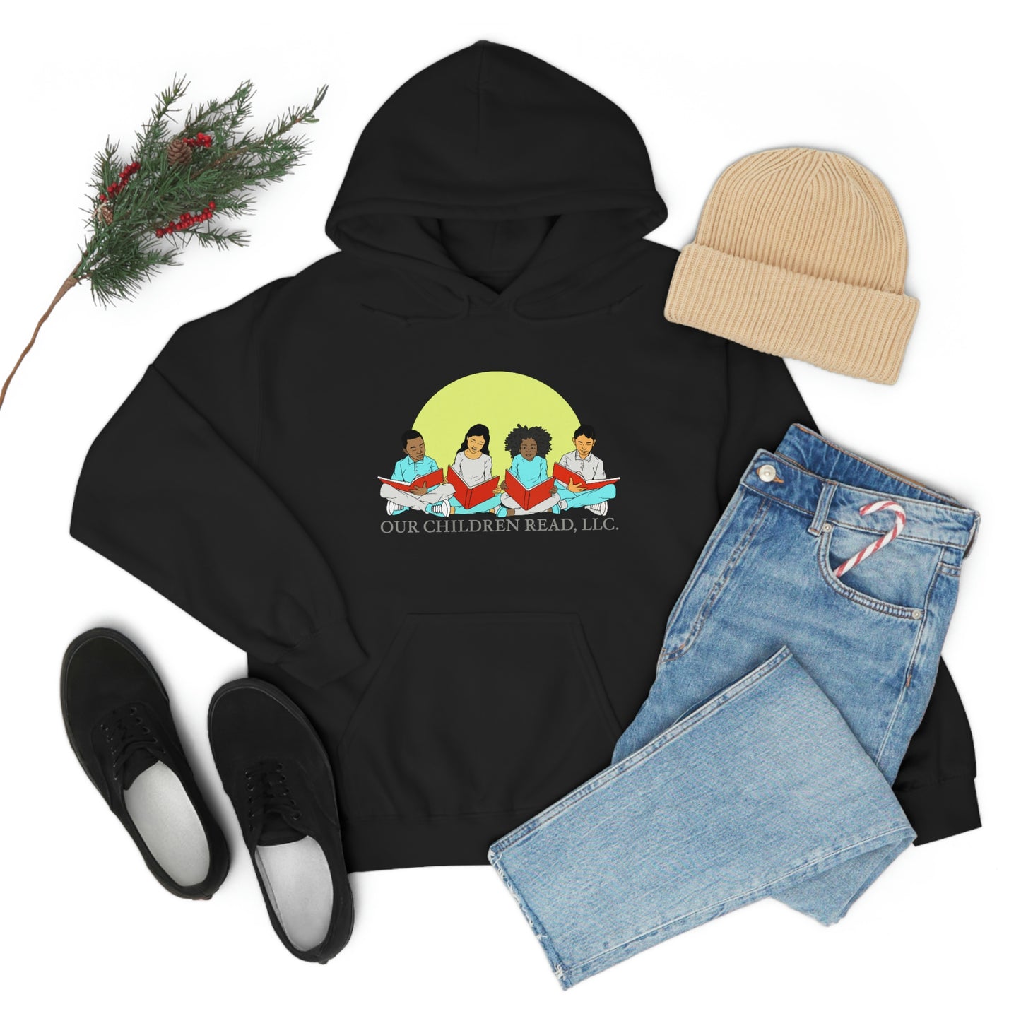 Our Children Read Unisex Heavy Blend™ Hooded Sweatshirt