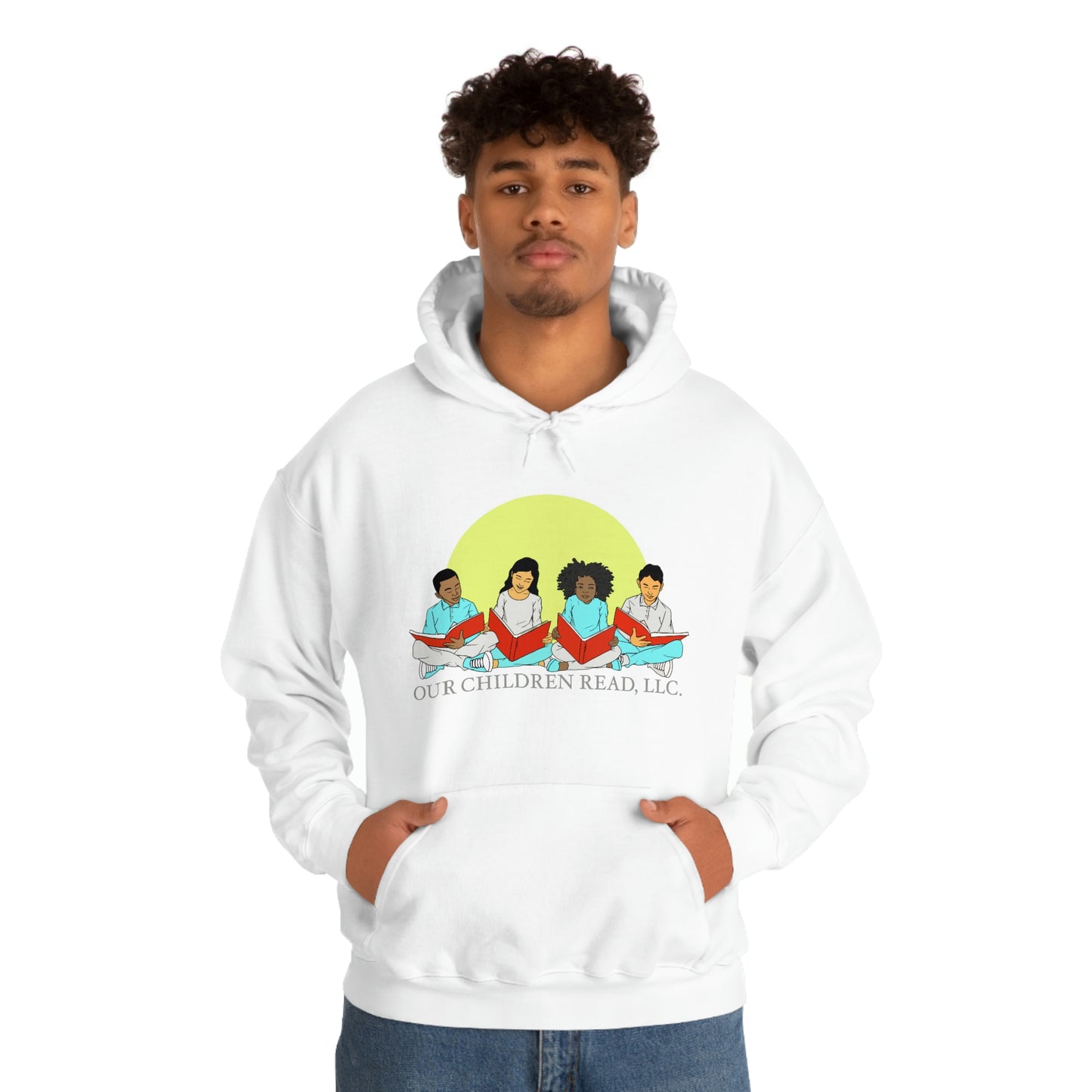 Our Children Read Unisex Heavy Blend™ Hooded Sweatshirt
