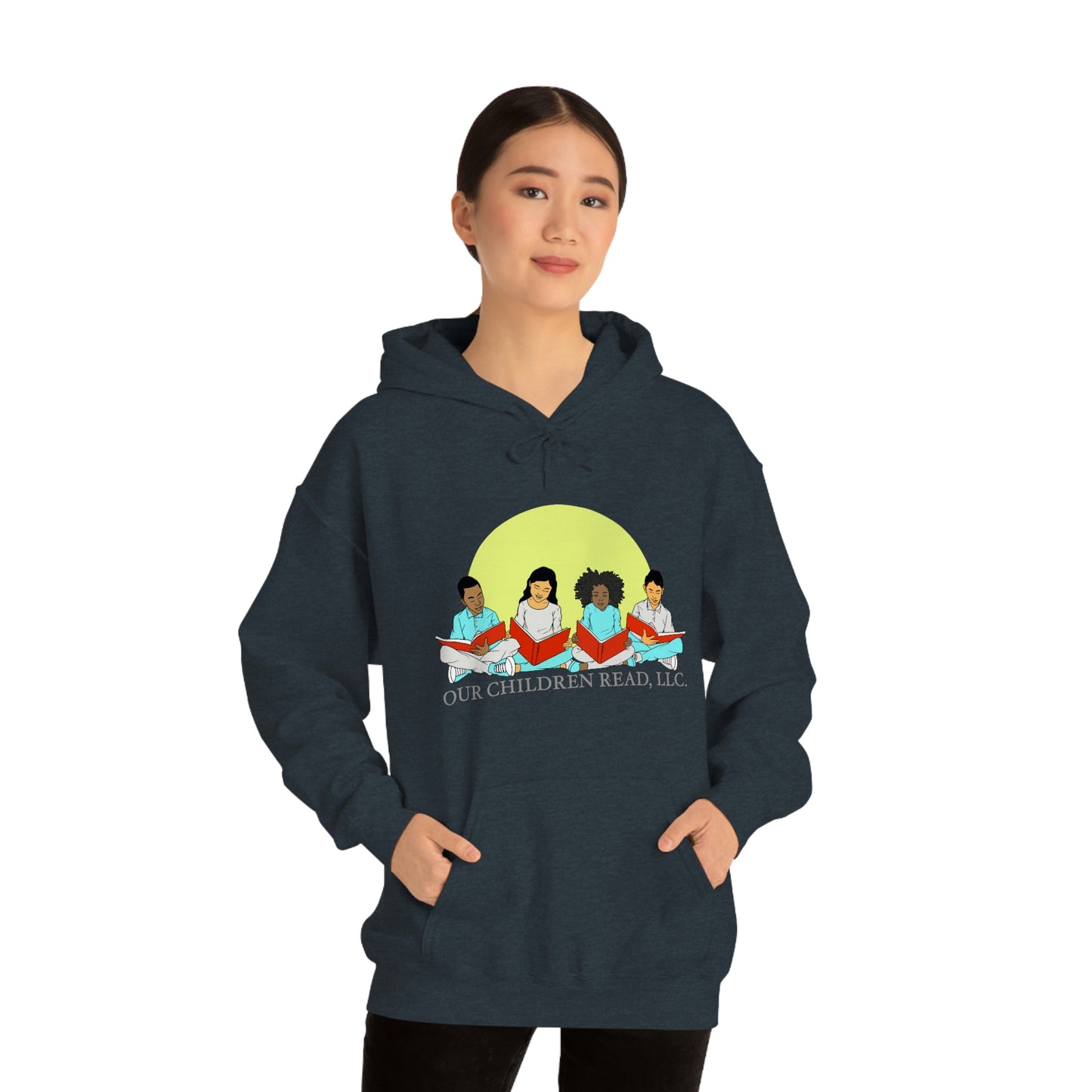 Our Children Read Unisex Heavy Blend™ Hooded Sweatshirt