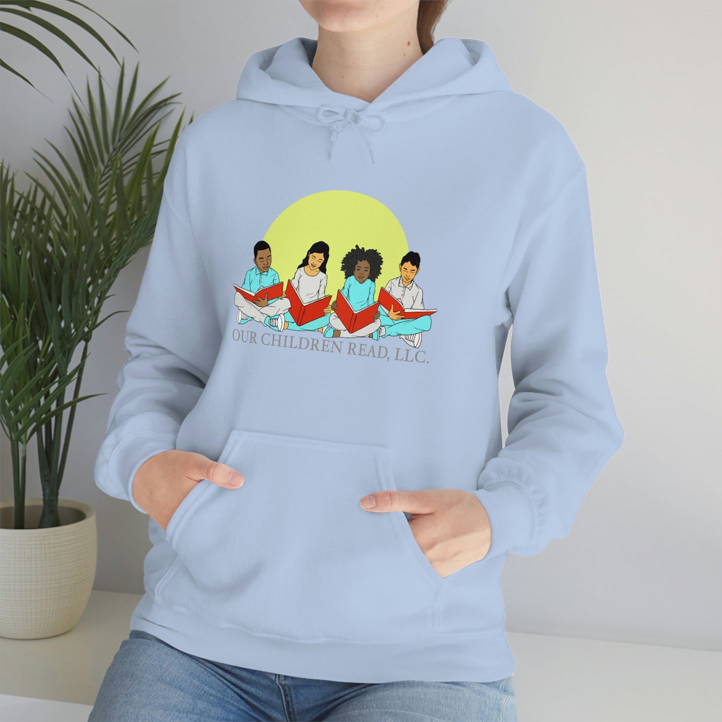 Our Children Read Unisex Heavy Blend™ Hooded Sweatshirt