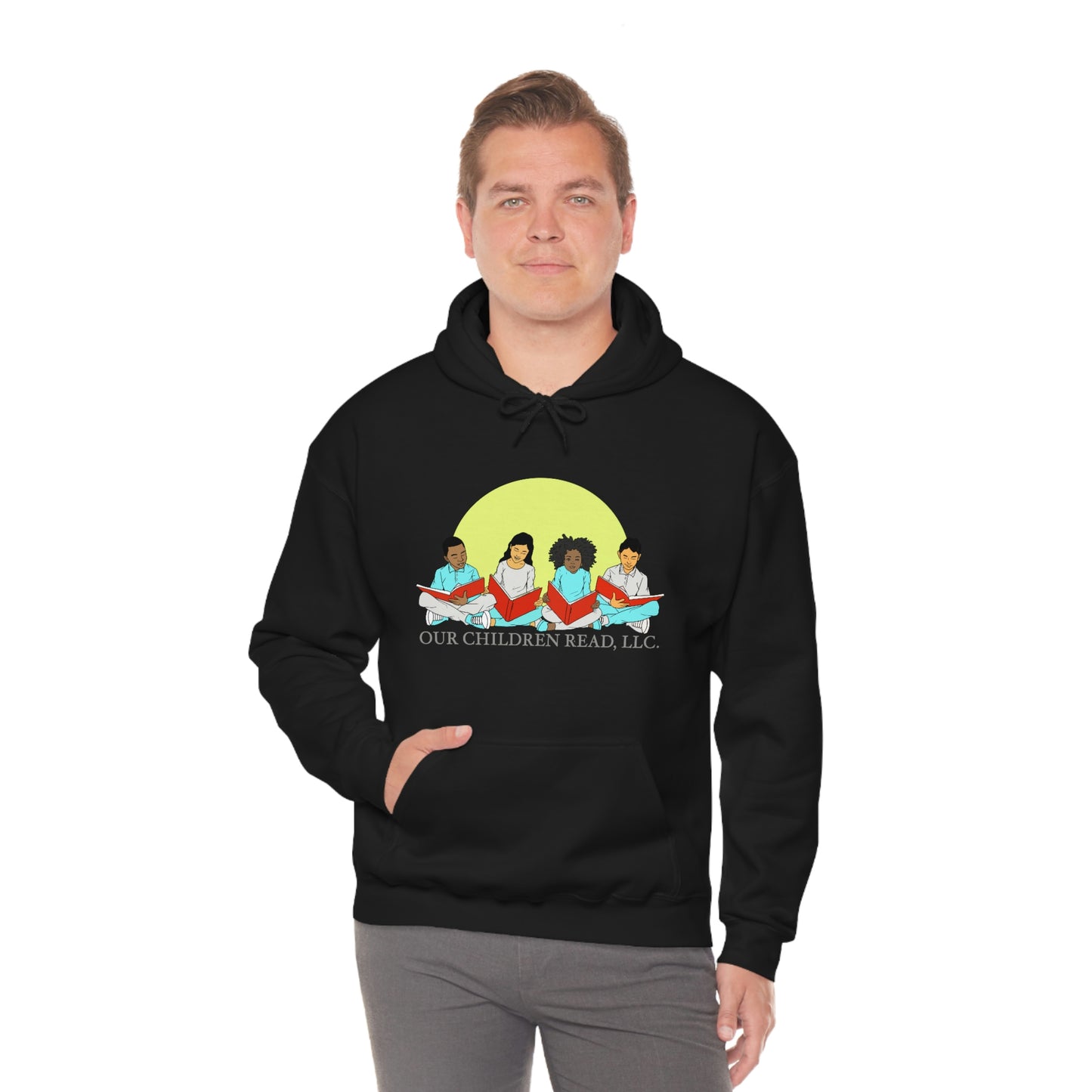 Our Children Read Unisex Heavy Blend™ Hooded Sweatshirt