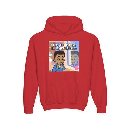 Youth "I Love And Believe In Me Because..." w/Picture Boy Hoodie-Youth