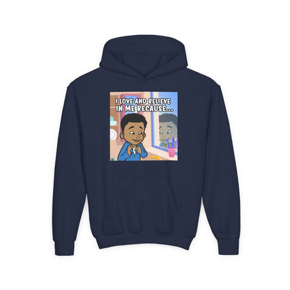 Youth "I Love And Believe In Me Because..." w/Picture Boy Hoodie-Youth
