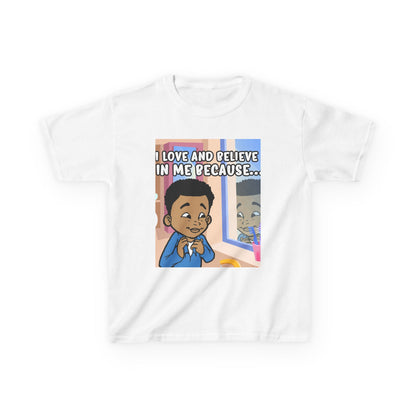 I Love And Believe In Me... T-Shirt (Picture)-& Book Bundle-Youth