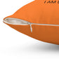 Pillow (SV) - "I Love Me Because..." Spun Polyester Square Pillow (Crusta)